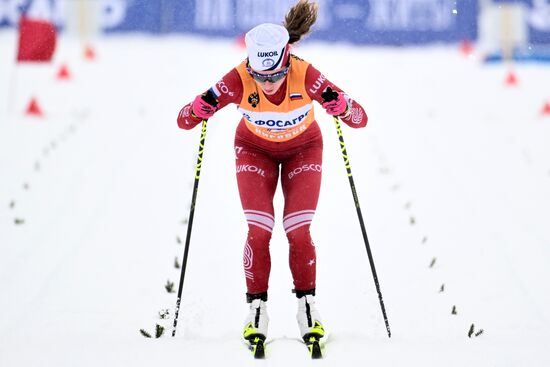 Лыжные гонки. Финал Кубка России. Женщины. Гонка преследования 