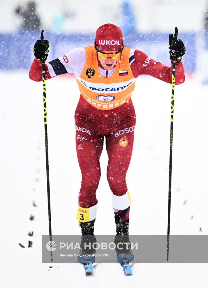 Лыжные гонки. Финал Кубка России. Мужчины. Гонка преследования