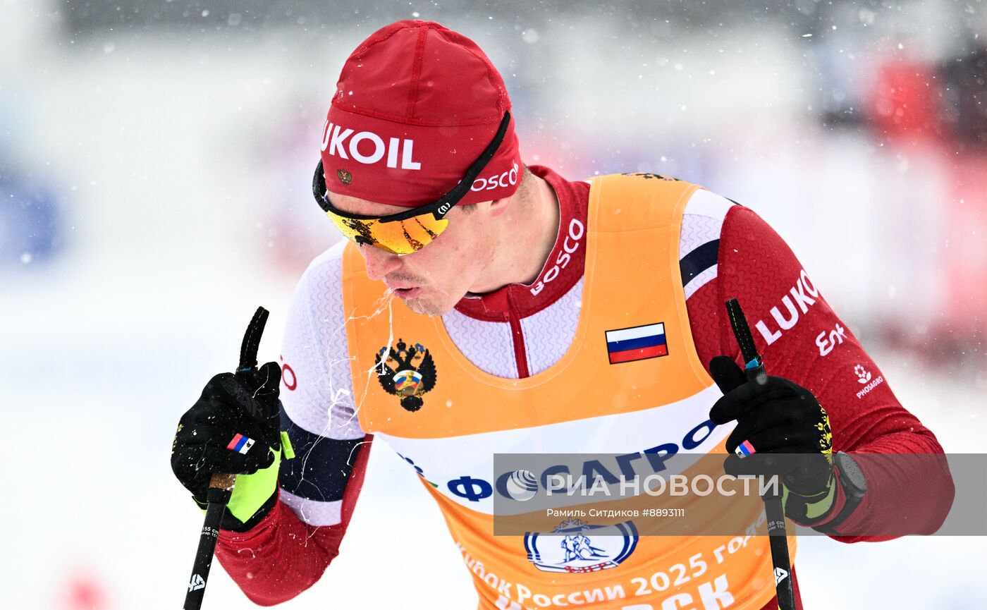 Лыжные гонки. Финал Кубка России. Мужчины. Гонка преследования