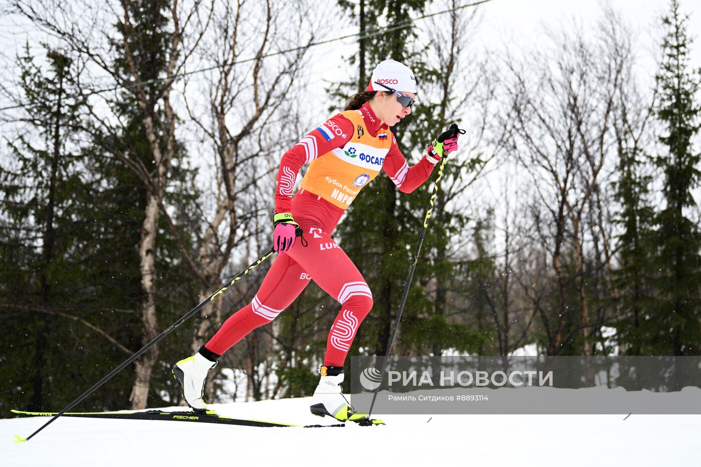 Лыжные гонки. Финал Кубка России. Женщины. Гонка преследования 