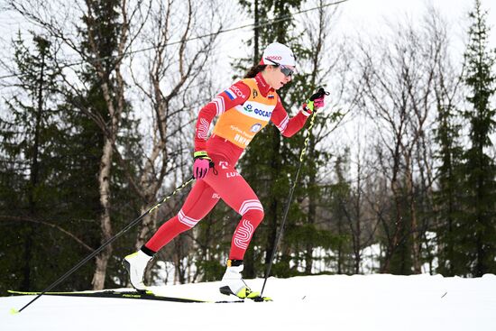 Лыжные гонки. Финал Кубка России. Женщины. Гонка преследования 