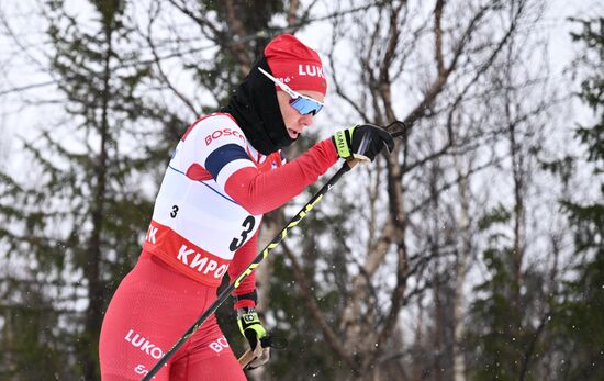 Лыжные гонки. Финал Кубка России. Женщины. Гонка преследования 