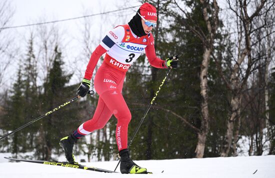 Лыжные гонки. Финал Кубка России. Женщины. Гонка преследования 