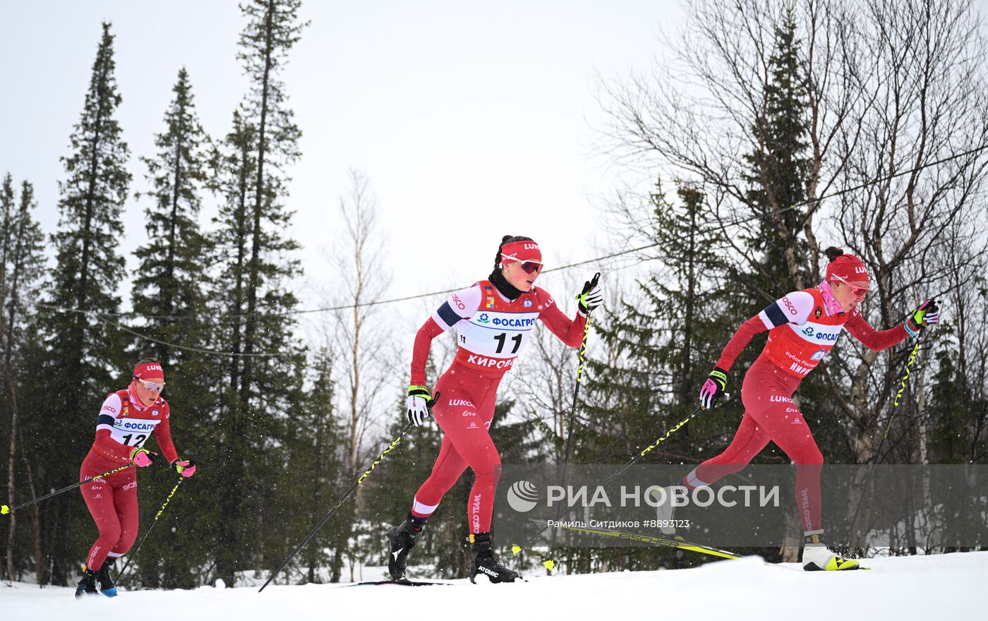 Лыжные гонки. Финал Кубка России. Женщины. Гонка преследования 