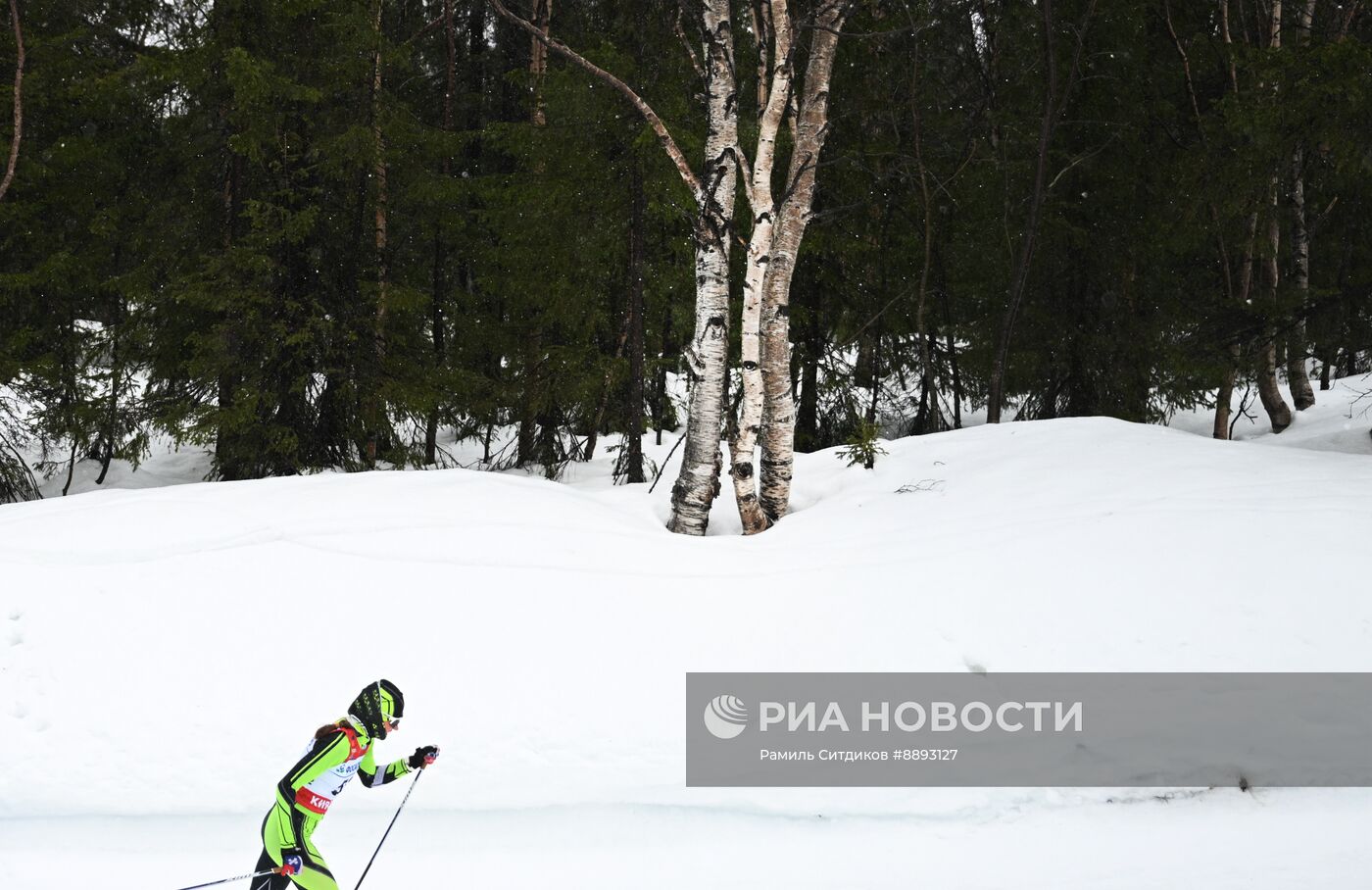 Лыжные гонки. Финал Кубка России. Женщины. Гонка преследования 