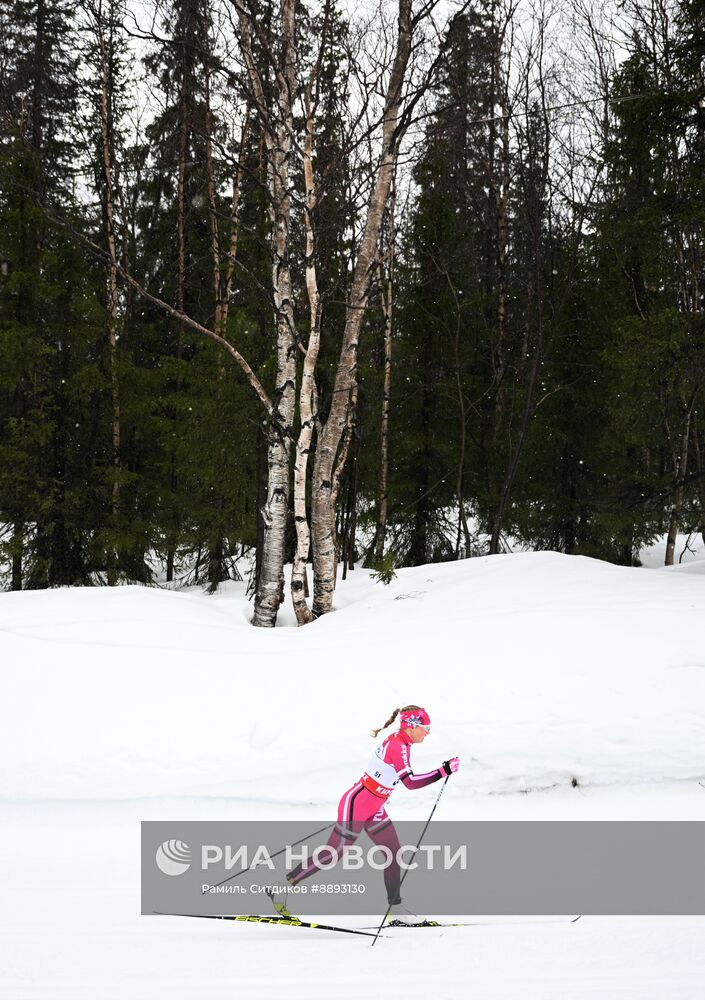 Лыжные гонки. Финал Кубка России. Женщины. Гонка преследования 