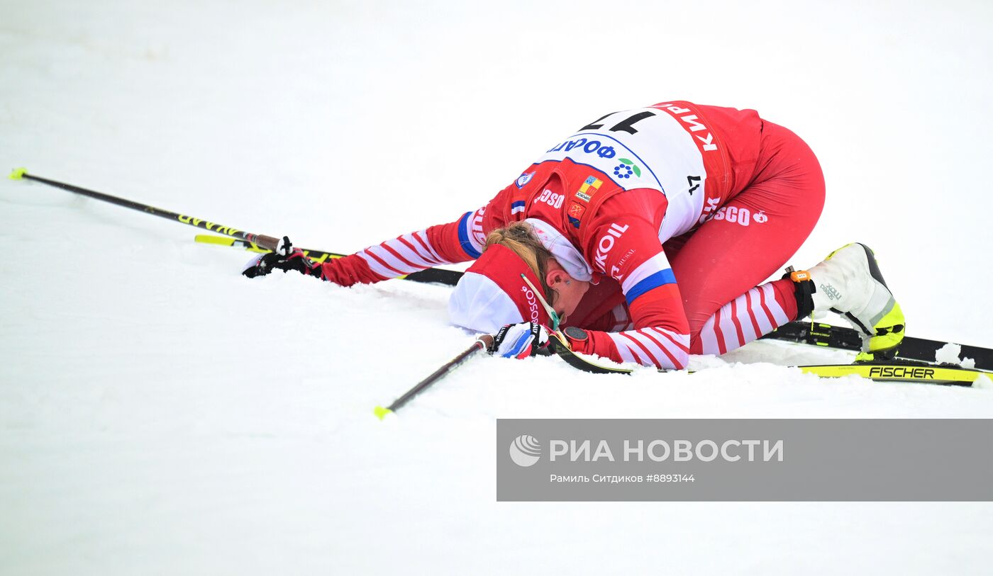 Лыжные гонки. Финал Кубка России. Женщины. Гонка преследования 