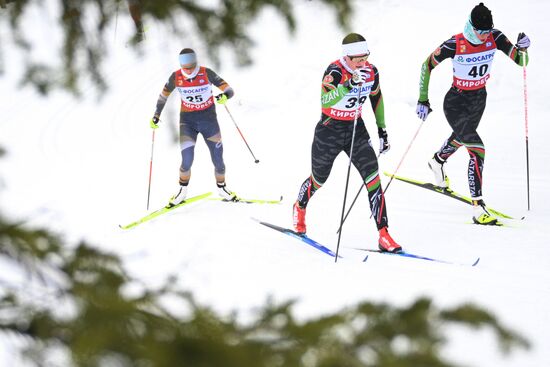 Лыжные гонки. Финал Кубка России. Женщины. Гонка преследования 