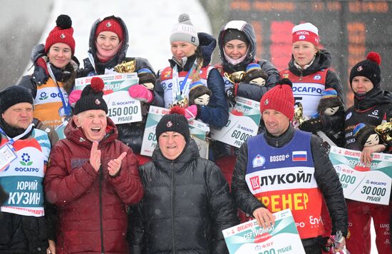 Лыжные гонки. Финал Кубка России. Женщины. Гонка преследования 