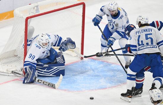 Хоккей. КХЛ. Матч СКА - "Динамо М"