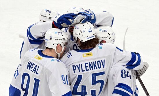 Хоккей. КХЛ. Матч СКА - "Динамо М"