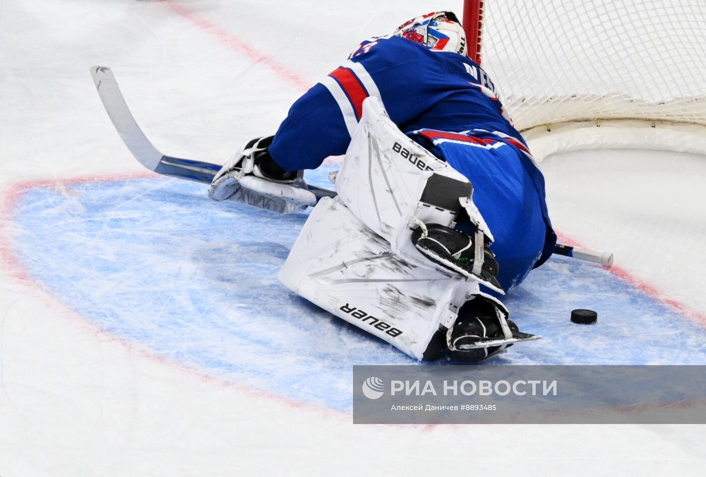 Хоккей. КХЛ. Матч СКА - "Динамо М"