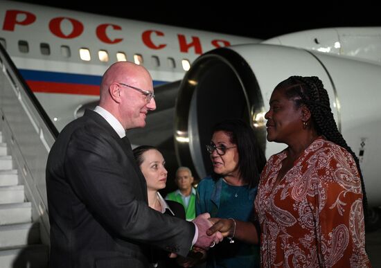 Визит заместителя председателя правительства РФ Д. Чернышенко на Кубу