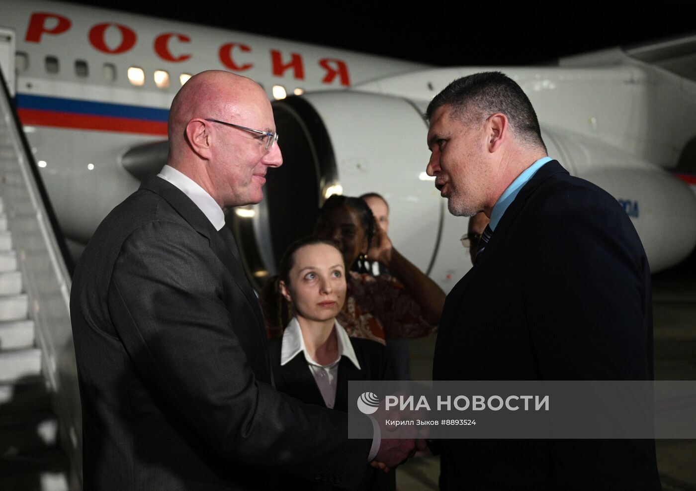 Визит заместителя председателя правительства РФ Д. Чернышенко на Кубу