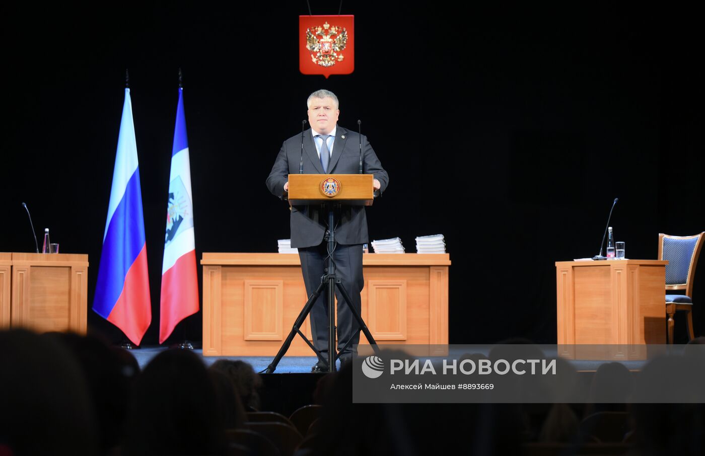 Заседание суда по геноциду советских граждан нацистами в годы Великой Отечественной войны