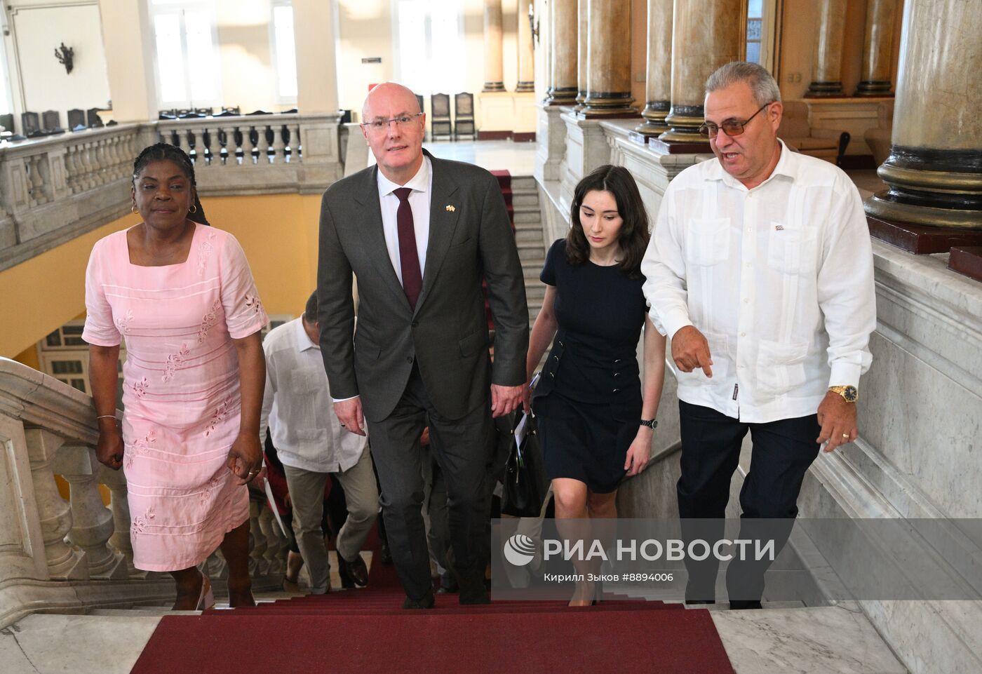 Визит заместителя председателя правительства РФ Д. Чернышенко на Кубу