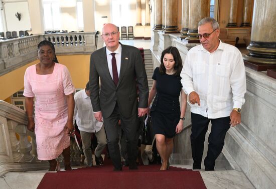 Визит заместителя председателя правительства РФ Д. Чернышенко на Кубу