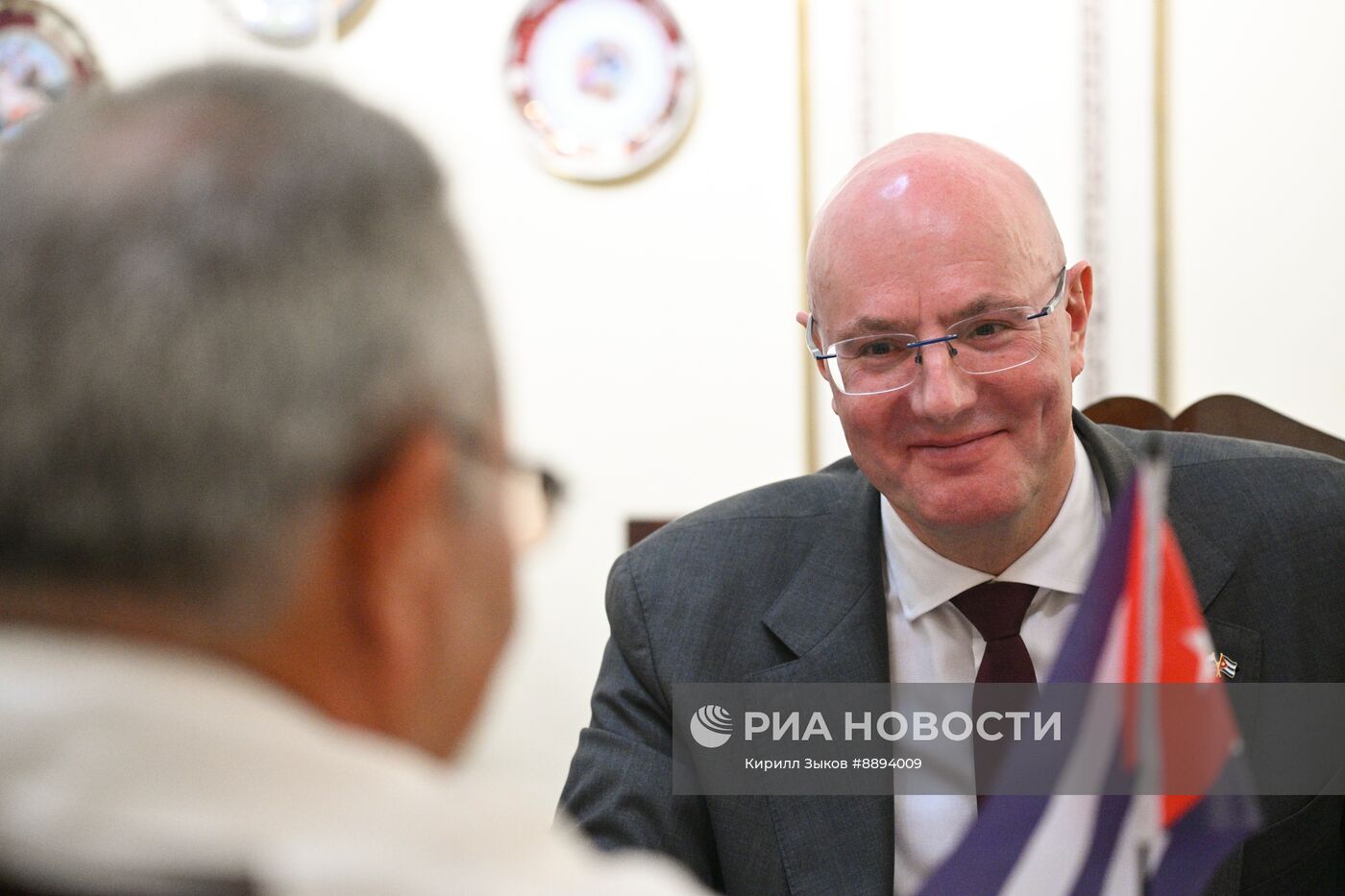 Визит заместителя председателя правительства РФ Д. Чернышенко на Кубу