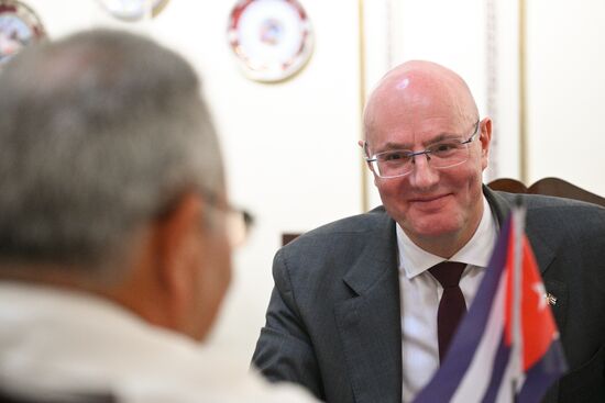 Визит заместителя председателя правительства РФ Д. Чернышенко на Кубу