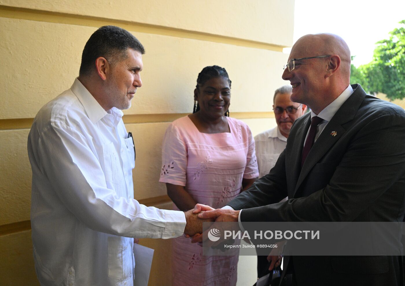 Визит заместителя председателя правительства РФ Д. Чернышенко на Кубу