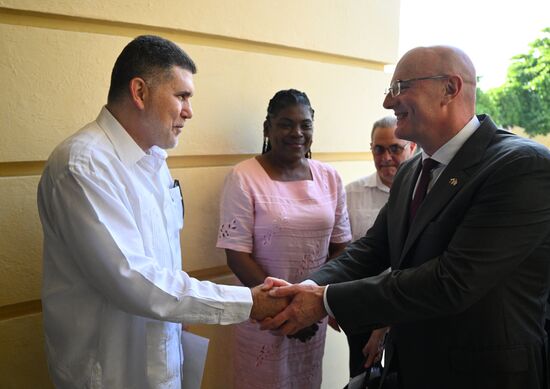 Визит заместителя председателя правительства РФ Д. Чернышенко на Кубу