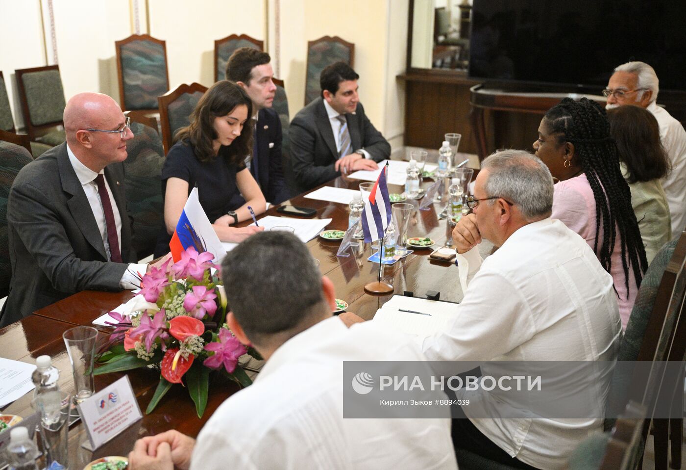 Визит заместителя председателя правительства РФ Д. Чернышенко на Кубу