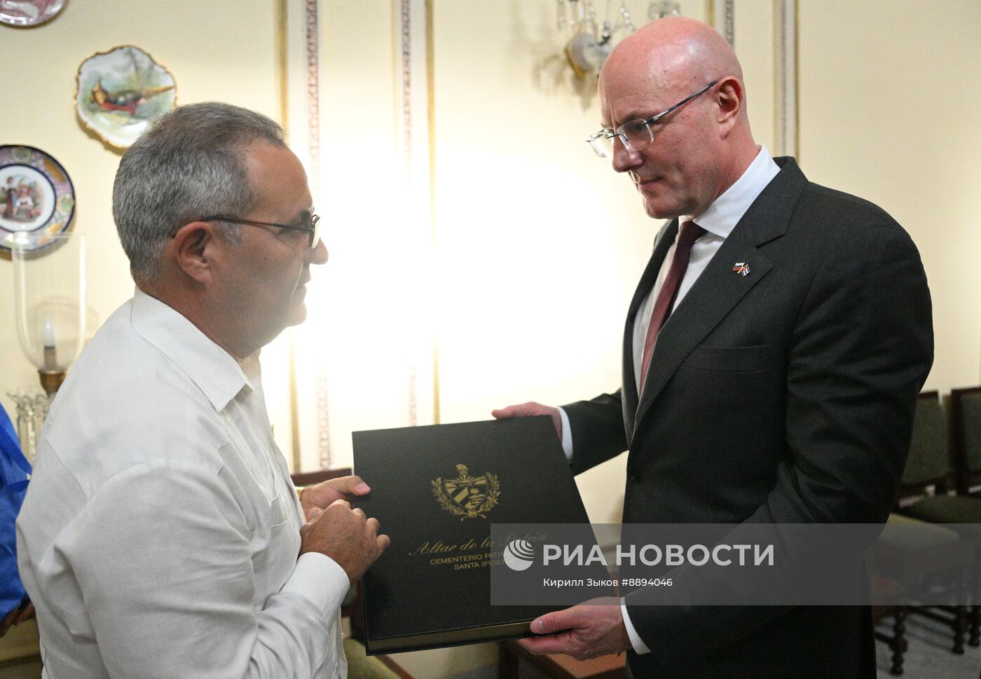 Визит заместителя председателя правительства РФ Д. Чернышенко на Кубу