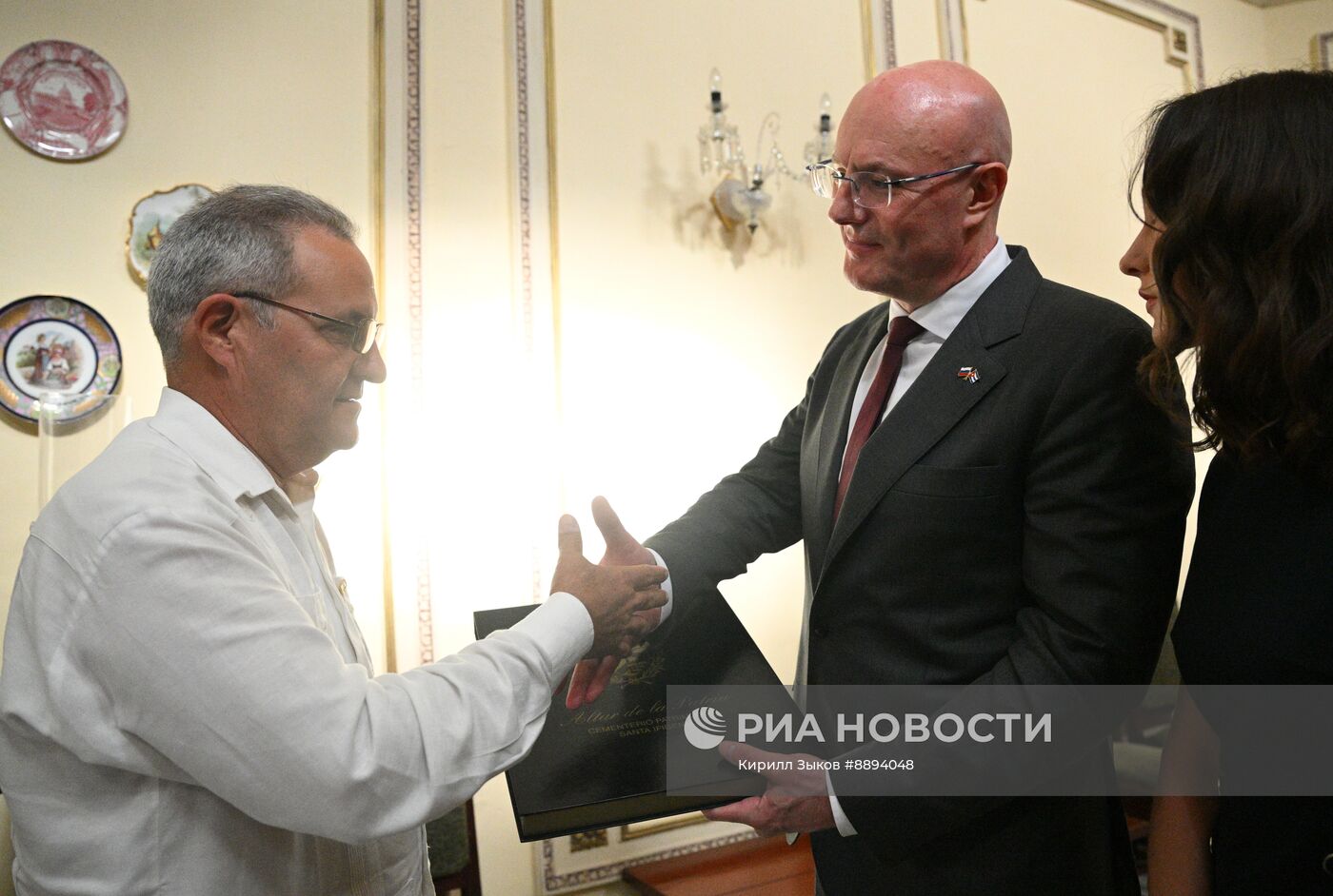 Визит заместителя председателя правительства РФ Д. Чернышенко на Кубу