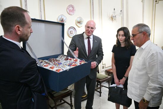 Визит заместителя председателя правительства РФ Д. Чернышенко на Кубу