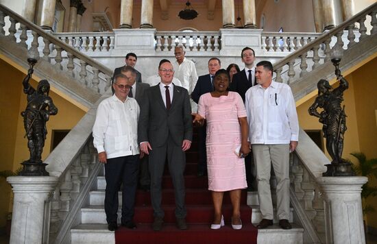 Визит заместителя председателя правительства РФ Д. Чернышенко на Кубу