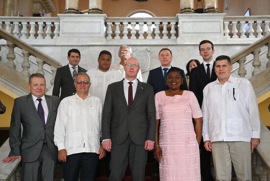 Визит заместителя председателя правительства РФ Д. Чернышенко на Кубу