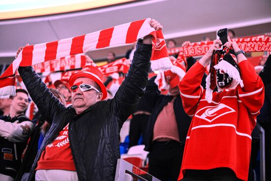 Хоккей. КХЛ. Матч "Спартак" - "Северсталь"