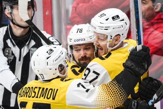 Хоккей. КХЛ. Матч "Спартак" - "Северсталь"