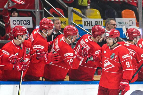 Хоккей. КХЛ. Матч "Спартак" - "Северсталь"