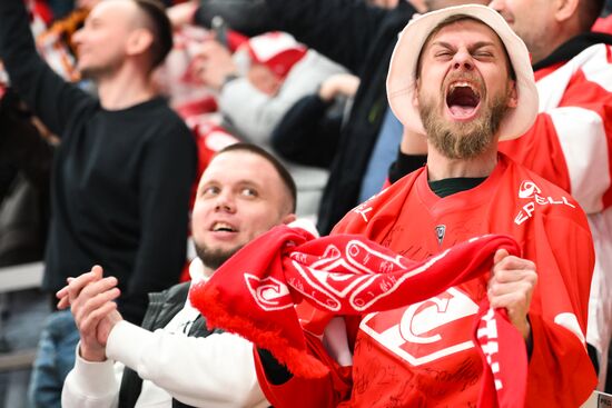 Хоккей. КХЛ. Матч "Спартак" - "Северсталь"