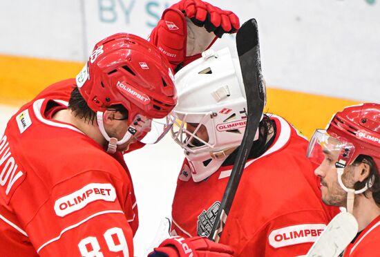 Хоккей. КХЛ. Матч "Спартак" - "Северсталь"