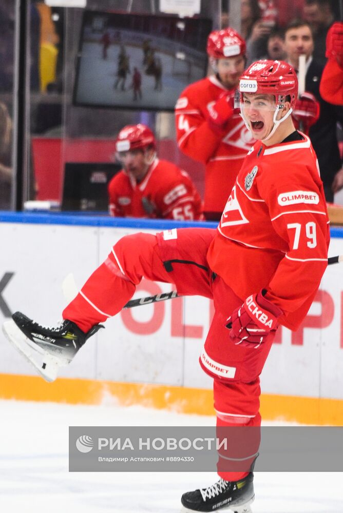 Хоккей. КХЛ. Матч "Спартак" - "Северсталь"