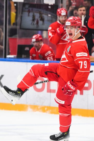 Хоккей. КХЛ. Матч "Спартак" - "Северсталь"