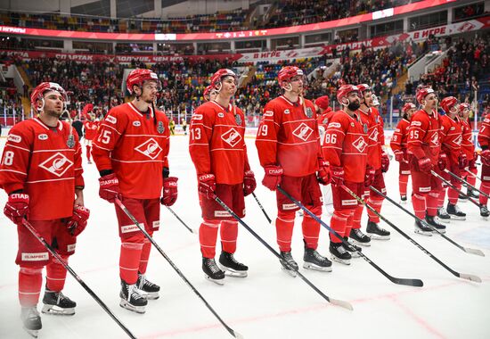 Хоккей. КХЛ. Матч "Спартак" - "Северсталь"