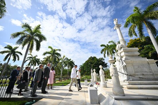 Визит заместителя председателя правительства РФ Д. Чернышенко на Кубу