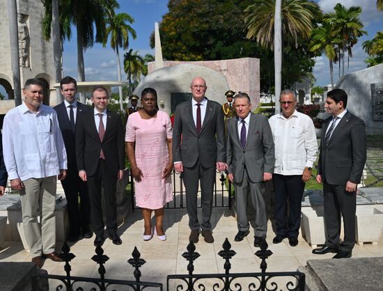 Визит заместителя председателя правительства РФ Д. Чернышенко на Кубу