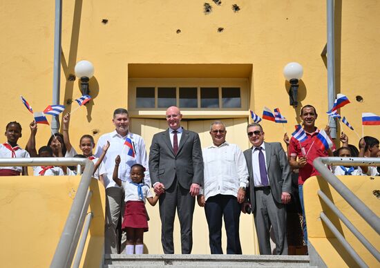 Визит заместителя председателя правительства РФ Д. Чернышенко на Кубу