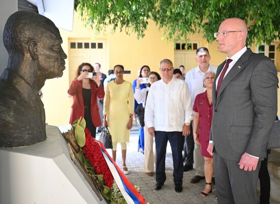 Визит заместителя председателя правительства РФ Д. Чернышенко на Кубу