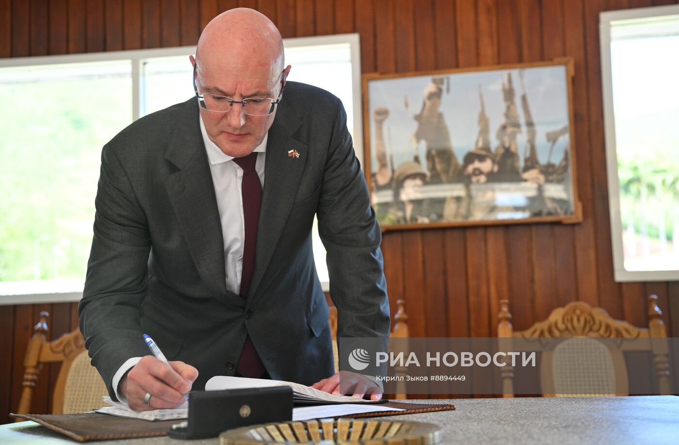 Визит заместителя председателя правительства РФ Д. Чернышенко на Кубу