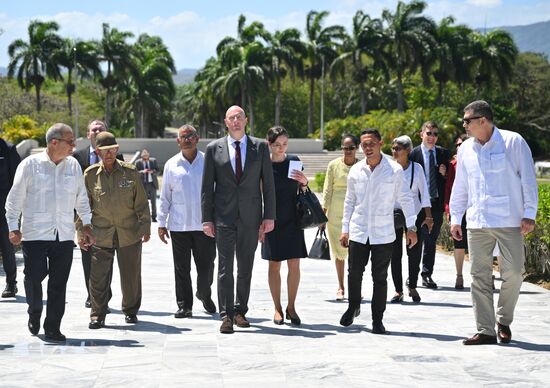 Визит заместителя председателя правительства РФ Д. Чернышенко на Кубу