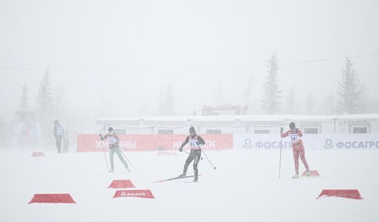 Лыжные гонки. Финал Кубка России. Женщины. Свободный стиль