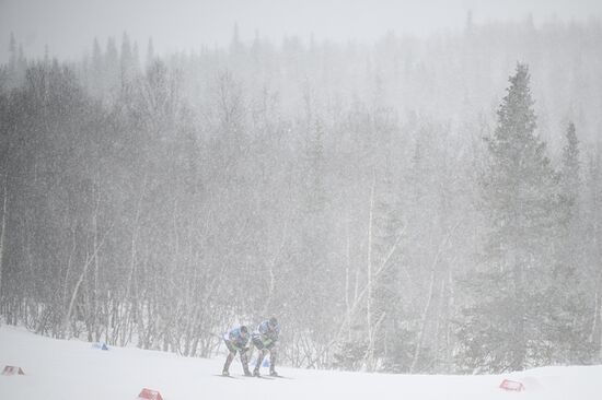 Лыжные гонки. Финал Кубка России. Женщины. Свободный стиль