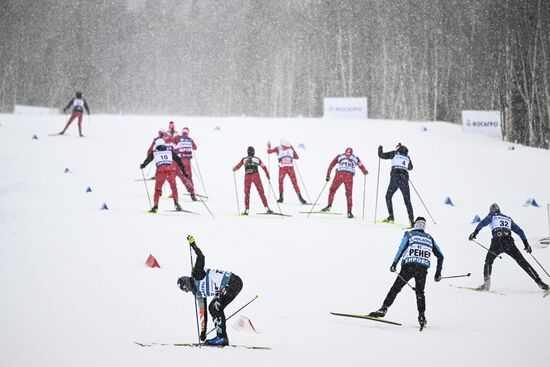 Лыжные гонки. Финал Кубка России. Женщины. Свободный стиль