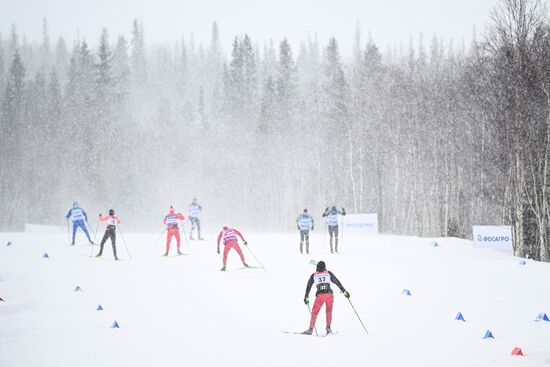 Лыжные гонки. Финал Кубка России. Женщины. Свободный стиль