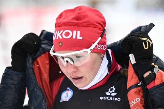 Лыжные гонки. Финал Кубка России. Женщины. Свободный стиль